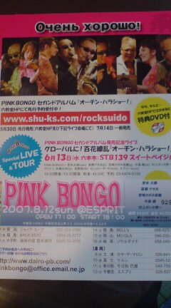 ピンクボンゴ